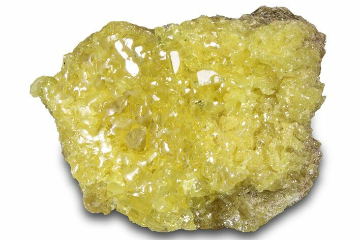 Bright-Yellow Sulfur Crystals - Bolivia #305282